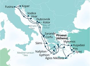 Seabourn Quest, 21 Night Adriatic, Ephesus & Grecian Gems ex Athens (Piraeus) Greece Return Seabourn Quest, 21 Night Adriatic, Ephesus & Grecian Gems ex Athens (Piraeus) Greece Return