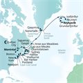 Seabourn Ovation, 34 Night Fire &amp; Ice Passage &amp; Canada&#39;s Fall Foliage ex Reykjavik, Iceland to Montreal, Quebec, Canada