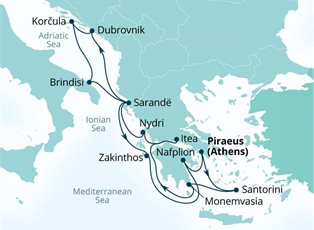 Seabourn Quest, 14 Night Grecian Gems & Dalmatian Delights ex Athens (Piraeus) Greece Return Seabourn Quest, 14 Night Grecian Gems & Dalmatian Delights ex Athens (Piraeus) Greece Return