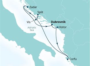 Seabourn Quest, 7 Night Jewels Of The Dalmatian Coast ex Dubrovnik, Croatia Return Seabourn Quest, 7 Night Jewels Of The Dalmatian Coast ex Dubrovnik, Croatia Return