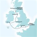 Seabourn Ovation, 7 Night Scottish Isles, Irish Coasts &amp; Wales ex Dover, England to Greenock (Glasgow), Scotland