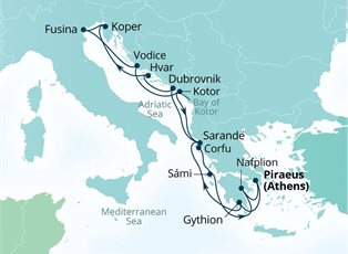 Seabourn Quest, 14 Night Adriatic & Grecian Gems ex Athens (Piraeus) Greece Return Seabourn Quest, 14 Night Adriatic & Grecian Gems ex Athens (Piraeus) Greece Return