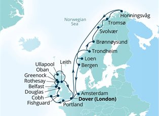 Seabourn Ovation, 28 Night The British Isles & Norwegian Fjords ex Dover, England Return Seabourn Ovation, 28 Night The British Isles & Norwegian Fjords ex Dover, England Return