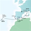 Seabourn Quest, 24 Night Atlantic Crossing &amp; Spain&#39;s Southern Coast ex Miami, Florida USA to Genoa, Italy