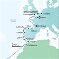 Seabourn Ovation, 28 Night Atlantic Passage &amp; Iberian Peninsula ex Bridgetown, Barbados to Dover, England