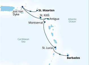 Seabourn Ovation, 7 Night Classic Caribbean Yacht Harbors ex Bridgetown, Barbados to Philipsburg, St Maarten Seabourn Ovation, 7 Night Classic Caribbean Yacht Harbors ex Bridgetown, Barbados to Philipsburg, St Maarten