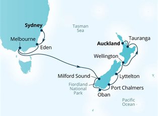 Seabourn Quest, 15 Night Australia & New Zealand Holiday ex Sydney, NSW, Australia to Auckland, New Zealand Seabourn Quest, 15 Night Australia & New Zealand Holiday ex Sydney, NSW, Australia to Auckland, New Zealand
