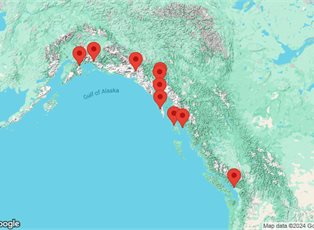 Azamara Pursuit, Alaska Cruise: Ketchikan, Skagway & Hubbard Glacier ex Vancouver, BC. Canada to Whittier, Alaska Azamara Pursuit, Alaska Cruise: Ketchikan, Skagway & Hubbard Glacier ex Vancouver, BC. Canada to Whittier, Alaska