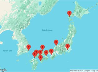 Heritage Adventurer, 10 Night Eternally Sacred Japan & South Korea ex Osaka, Japan Tokyo, Japan Heritage Adventurer, 10 Night Eternally Sacred Japan & South Korea ex Osaka, Japan Tokyo, Japan