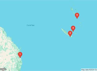 Pacific Encounter, 7 Night Pacific Island Hopper ex Brisbane Return Pacific Encounter, 7 Night Pacific Island Hopper ex Brisbane Return