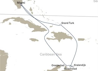 Queen Elizabeth, 9 Nights Western Caribbean ex Miami, Florida Return Queen Elizabeth, 9 Nights Western Caribbean ex Miami, Florida Return