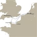 Queen Mary 2, 5 Nights Zeebrugge ex Southampton, England, UK Return