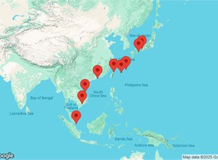 Azamara Pursuit, Asia Highlights Cruise: Ho Chi Minh City, Hong Kong & Kobe ex Singapore to Kobe, Japan Azamara Pursuit, Asia Highlights Cruise: Ho Chi Minh City, Hong Kong & Kobe ex Singapore to Kobe, Japan