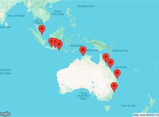 Azamara Pursuit, Australia & Indonesia Cruise: Bali, Cairns & Sydney ex Singapore to Sydney, NSW, Australia Azamara Pursuit, Australia & Indonesia Cruise: Bali, Cairns & Sydney ex Singapore to Sydney, NSW, Australia