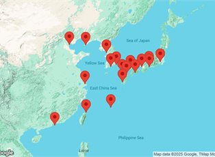 Azamara Pursuit, Asia Cruise: Japan, China & South Korea ex Tokyo, Japan to Hong Kong Azamara Pursuit, Asia Cruise: Japan, China & South Korea ex Tokyo, Japan to Hong Kong