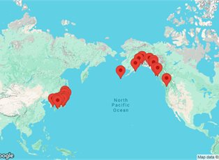 Azamara Pursuit, Canada To Japan Grand Voyage ex Vancouver, BC. Canada to Tokyo, Japan Azamara Pursuit, Canada To Japan Grand Voyage ex Vancouver, BC. Canada to Tokyo, Japan