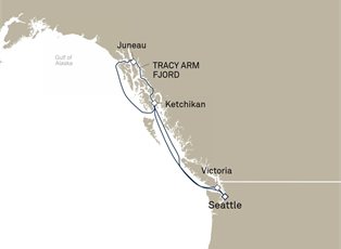 Queen Elizabeth, 7 Nights Alaska ex Seattle, Washington, USA Return Queen Elizabeth, 7 Nights Alaska ex Seattle, Washington, USA Return