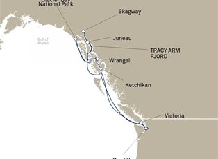Queen Elizabeth, 10 Nights Alaska ex Seattle, Washington, USA Return Queen Elizabeth, 10 Nights Alaska ex Seattle, Washington, USA Return