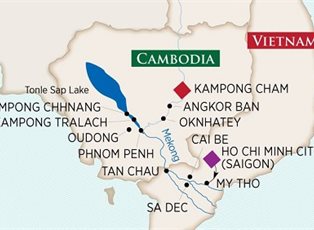 AmaDara, Charms of the Mekong ex Ho Chi Minh City to Siem Reap AmaDara, Charms of the Mekong ex Ho Chi Minh City to Siem Reap