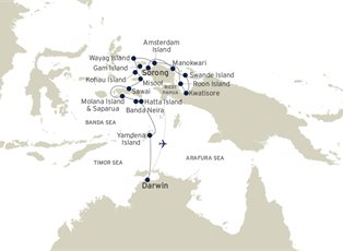 Coral Geographer, Raja Ampat and Spice Islands ex Darwin to Sorong Coral Geographer, Raja Ampat and Spice Islands ex Darwin to Sorong