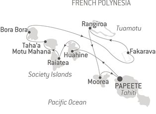 Le Paul Gauguin, 11 Night Society Islands & The Tuamotus ex Papeete, Tahiti Return Le Paul Gauguin, 11 Night Society Islands & The Tuamotus ex Papeete, Tahiti Return