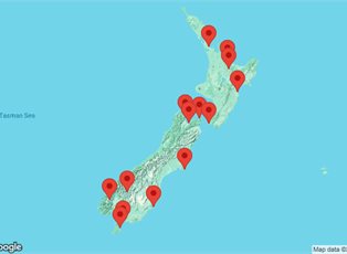 Heritage Adventurer, 13 Night New Zealand Coastal Odyssey ex Auckland, New Zealand Queenstown, New Zealand Heritage Adventurer, 13 Night New Zealand Coastal Odyssey ex Auckland, New Zealand Queenstown, New Zealand