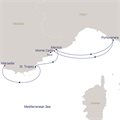 Sea Cloud Spirit, 4 Night Luxury Lifestyle, Relaxing Beats ex Monte Carlo, Monaco to Marseilles, France