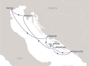 Sea Cloud Spirit, 9 Night The Enchanting Croatian Coast ex Venice, Italy Return Sea Cloud Spirit, 9 Night The Enchanting Croatian Coast ex Venice, Italy Return