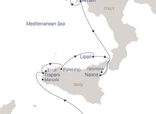 Sea Cloud Spirit, 7 Night Longing For La Dolce Vita ex Valletta, Malta to Naples, Italy Sea Cloud Spirit, 7 Night Longing For La Dolce Vita ex Valletta, Malta to Naples, Italy