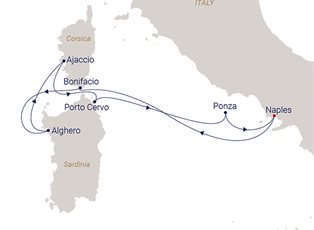 Sea Cloud Spirit, 7 Night Mediterranean Island Break ex Naples, Italy Return Sea Cloud Spirit, 7 Night Mediterranean Island Break ex Naples, Italy Return