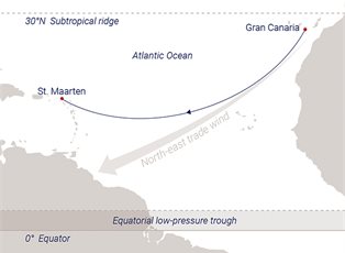 Sea Cloud Spirit, 16 Night Dream Of A Lifetime. Atlantic Crossing ex Gran Canaria (Las Palmas), Canary Islands to Philipsburg, St Maarten Sea Cloud Spirit, 16 Night Dream Of A Lifetime. Atlantic Crossing ex Gran Canaria (Las Palmas), Canary Islands to Philipsburg, St Maarten
