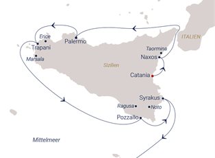 Sea Cloud Spirit, 7 Night Ride The Winds To Sicily ex Catania, Sicily. IT to Valletta, Malta Sea Cloud Spirit, 7 Night Ride The Winds To Sicily ex Catania, Sicily. IT to Valletta, Malta