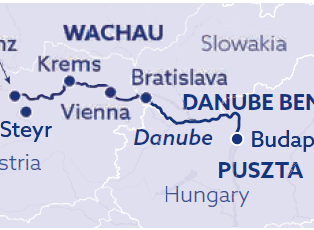 Bellejour, Danube Classic from Austria to Hungary ex Vienna return Bellejour, Danube Classic from Austria to Hungary ex Vienna return