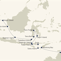 Coral Geographer, Island Trails &amp; Traditions of Indonesia ex Singapore to Darwin