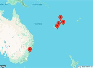 Carnival Splendor, 9 Night Vanuatu & New Caledonia ex Sydney, NSW, Australia Return Carnival Splendor, 9 Night Vanuatu & New Caledonia ex Sydney, NSW, Australia Return