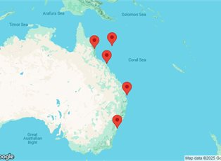Carnival Splendor, 9 Night Great Barrier Reef ex Sydney, NSW, Australia Return Carnival Splendor, 9 Night Great Barrier Reef ex Sydney, NSW, Australia Return
