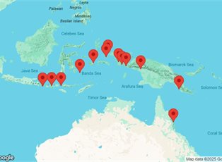 Heritage Adventurer, 17 Night Indonesian Explorer ex Bali, Indonesia to Cairns, Qld, Australia Heritage Adventurer, 17 Night Indonesian Explorer ex Bali, Indonesia to Cairns, Qld, Australia