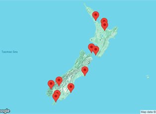 Heritage Adventurer, 11 Night New Zealand Coastal Odyssey ex Queenstown, New Zealand to Auckland, New Zealand Heritage Adventurer, 11 Night New Zealand Coastal Odyssey ex Queenstown, New Zealand to Auckland, New Zealand