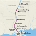 American Splendor, Lower Mississippi River Cruise ex New Orleans to Memphis