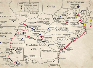 American Splendor, Civil War Battlefields Cruise-Tour ex New Orleans, LA to Gettysburg, PA American Splendor, Civil War Battlefields Cruise-Tour ex New Orleans, LA to Gettysburg, PA