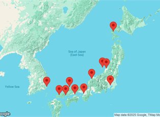 Heritage Adventurer, 10 Night Sacred Japan & South Korea ex Osaka, Japan to Tokyo, Japan Heritage Adventurer, 10 Night Sacred Japan & South Korea ex Osaka, Japan to Tokyo, Japan
