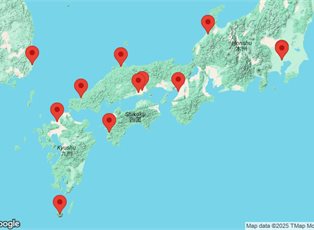 Heritage Adventurer, 11 Night Discover the Islands of Japan ex Tokyo, Japan to Osaka, Japan Heritage Adventurer, 11 Night Discover the Islands of Japan ex Tokyo, Japan to Osaka, Japan