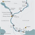 Jayavarman, 7 Night The Lost Civilisation (Low Water) ex Saigon to Siem Reap