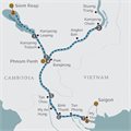 Jayavarman, 7 Night The Lost Civilisation (High Water) ex Siem Reap to Saigon