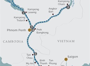 Jayavarman, 7 Night The Lost Civilisation (High Water) ex Siem Reap to Saigon Jayavarman, 7 Night The Lost Civilisation (High Water) ex Siem Reap to Saigon