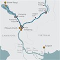 Jayavarman, 4 Night Serenity Cruise (High Water) ex Siem Reap to Phnom Penh