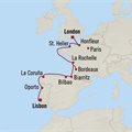Vista, 11 Night Cloisters &amp; Chteaux ex Lisbon, Portugal to Southampton, England
