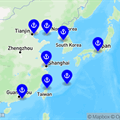 Azamara Quest, East Asia Cruise: Hong Kong, Shanghai &amp; Beijing ex Hong Kong to Seoul (Inchon), Sth Korea