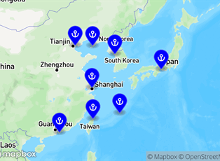 Azamara Quest, East Asia Cruise: Hong Kong, Shanghai & Beijing ex Hong Kong to Seoul (Inchon), Sth Korea Azamara Quest, East Asia Cruise: Hong Kong, Shanghai & Beijing ex Hong Kong to Seoul (Inchon), Sth Korea