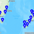 Azamara Quest, New Zealand &amp; Australia Cruise: Auckland, Hobart &amp; Sydney ex Auckland, New Zealand to Sydney, NSW, Australia